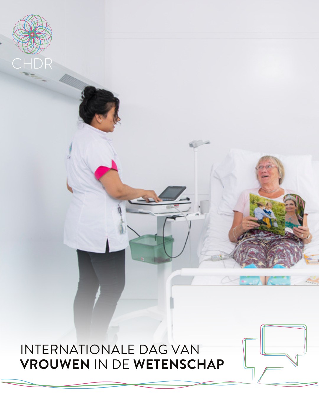 Vandaag staan we stil bij de Internationale Dag van Vrouwen en Meisjes in de Wetenschap, in 2015 uitgeroepen door de VN om gendergelijkheid in de wetenschap te versterken. Hoewel vrouwen wereldwijd nog altijd ondervertegenwoordigd zijn in dit werkveld, laat CHDR zien hoe het óók kan: 64% van onze medewerkers is vrouw. 💪🔬
Vandaag vieren we hun expertise en betrokkenheid. Van studieopzet tot dataverwerking: onze vrouwelijke collega’s zijn onmisbaar in elke stap van innovatief geneesmiddelenonderzoek.
Trots op de bijdrage die zij elke dag leveren aan wetenschap die ertoe doet. 🌍✨
#Internationaledagvanvrouwenindewetenschap #WomenInScience #VrouwenInDeWetenschap #Geneesmiddelenonderzoek #CHDR