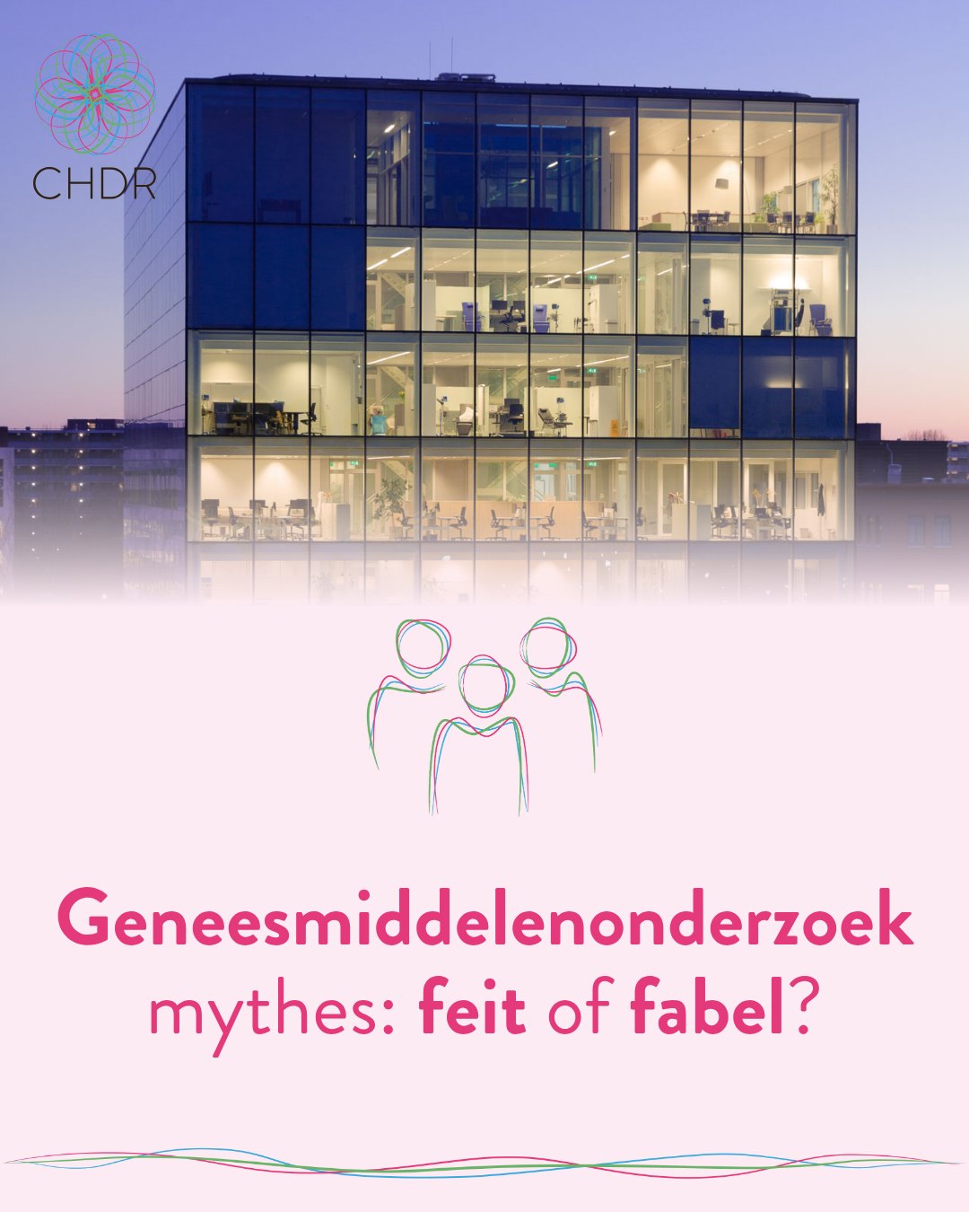 Rondom geneesmiddelenonderzoek bestaan nog altijd veel misverstanden. In deze post nemen we een aantal veelgehoorde mythes onder de loep en leggen we uit hoe het écht zit.
👉 Swipe door en ontdek de feiten.
#CHDR #geneesmiddelenonderzoek #clinicaltrials #mythes #medischonderzoek #gezondheid
