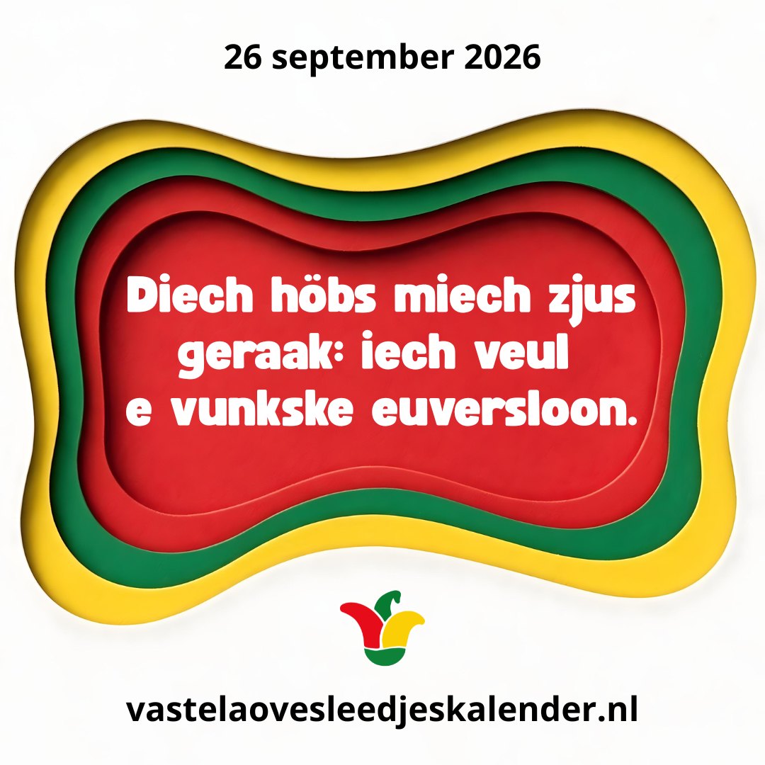t Volk vaan Limburg Diech bis vastelaovend
