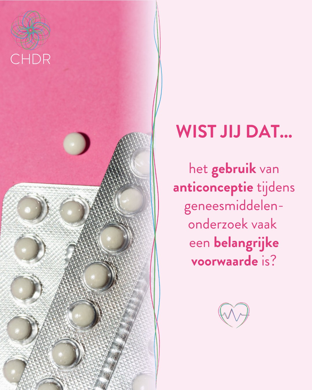 Waarom is anticonceptie tijdens geneesmiddelenonderzoek vaak verplicht?
Als je deelneemt aan geneesmiddelenonderzoek kun je soms gevraagd worden om anticonceptie te gebruiken. Dat is niet zonder reden.
Het onderzoeksmiddel dat wordt getest, kan namelijk nog niet volledig onderzocht zijn op de effecten tijdens een zwangerschap. Om de veiligheid van (ongeboren) kinderen te beschermen, gelden daarom soms aanvullende voorwaarden voor deelnemers.
Voordat je deelneemt, krijg je altijd uitgebreide informatie over de voorwaarden van een onderzoek en is er ruimte om al je vragen te stellen.
Meer weten? Lees hier volledige artikel: https://proefpersoon.nl/waarom-is-anticonceptie-tijdens-geneesmiddelenonderzoek-nodig/