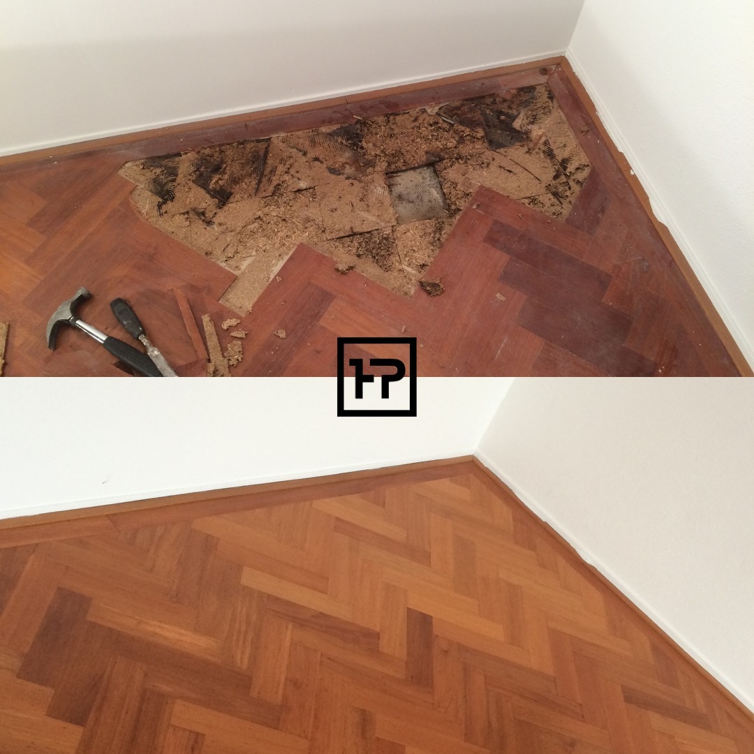 || 𝐰𝐚𝐭𝐞𝐫𝐬𝐜𝐡𝐚𝐝𝐞 || Schade aan je visgraat parket? W…