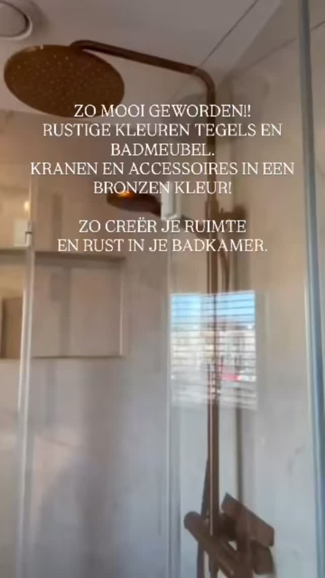 Dit filmpje kregen we van een klant van ons! Wat is het eindresultaat prachtig mooi geworden.
Badkamer gerealiseerd najaar 2025. In samenwerking met #nijkampinstallatietechniek.