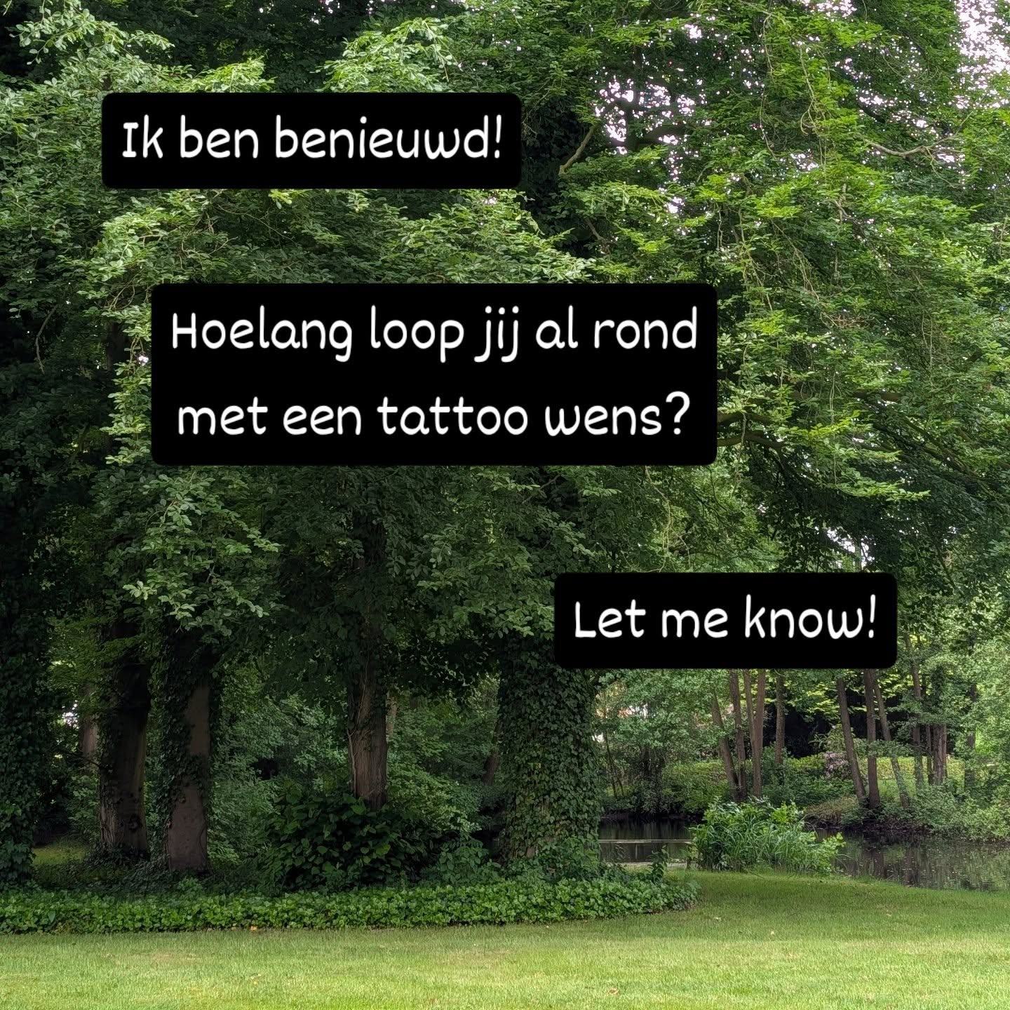 I want to know!♥️🍃Hoelang loop jij al rond met een tattoo wens? En wat is deze tattoo wens?Misschien dat ik je verder kan helpen met inspiratie of een eventuele volgende stap of met het beantwoorden van vragen die je nog hebt!Laat het mij weten in de comments!🙏♥️#tattooquestions #tattooervaring #tattooexperience #tattoowens #tattooideas #helping #helpingothers #tattoolife #tattooartist #tattooanswers #connection #love #tattooinspiration