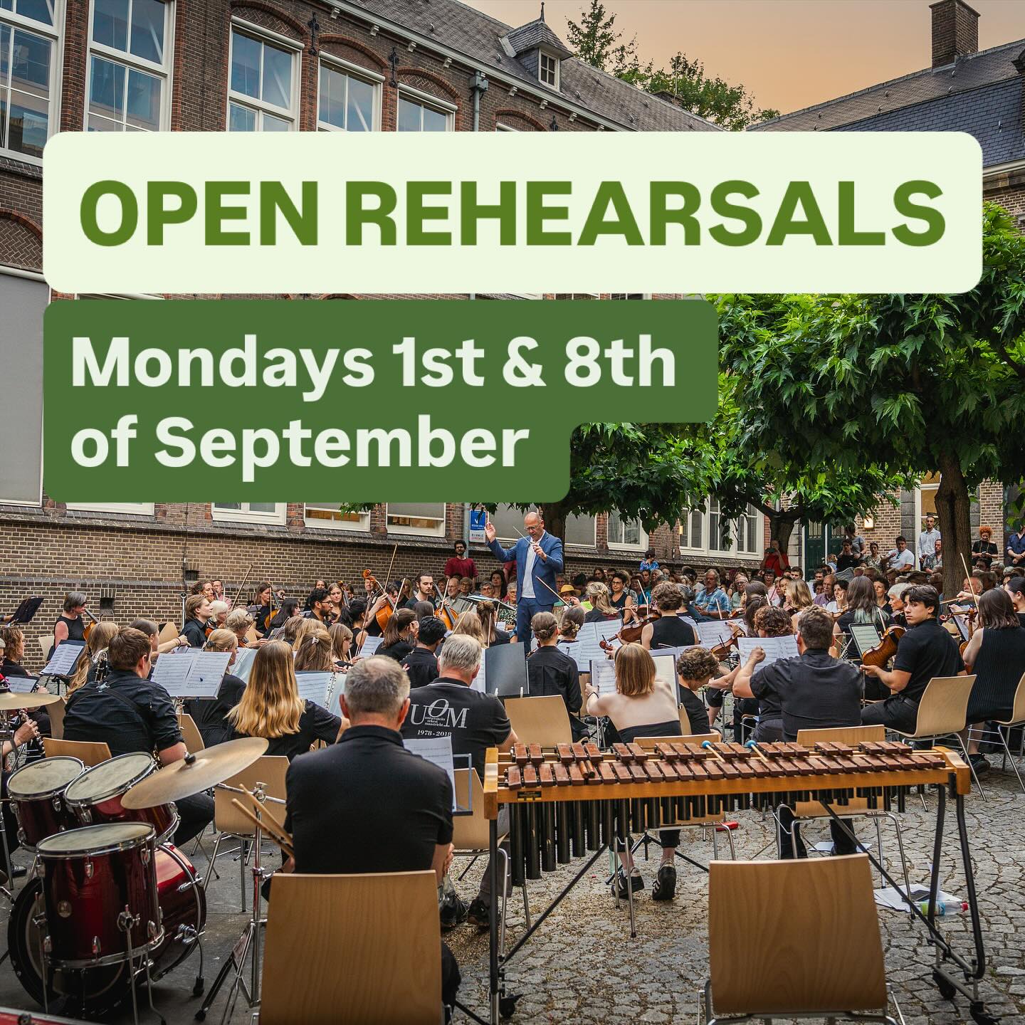 🎶 We’re back! 🎶 The University Orchestra Maastrich…