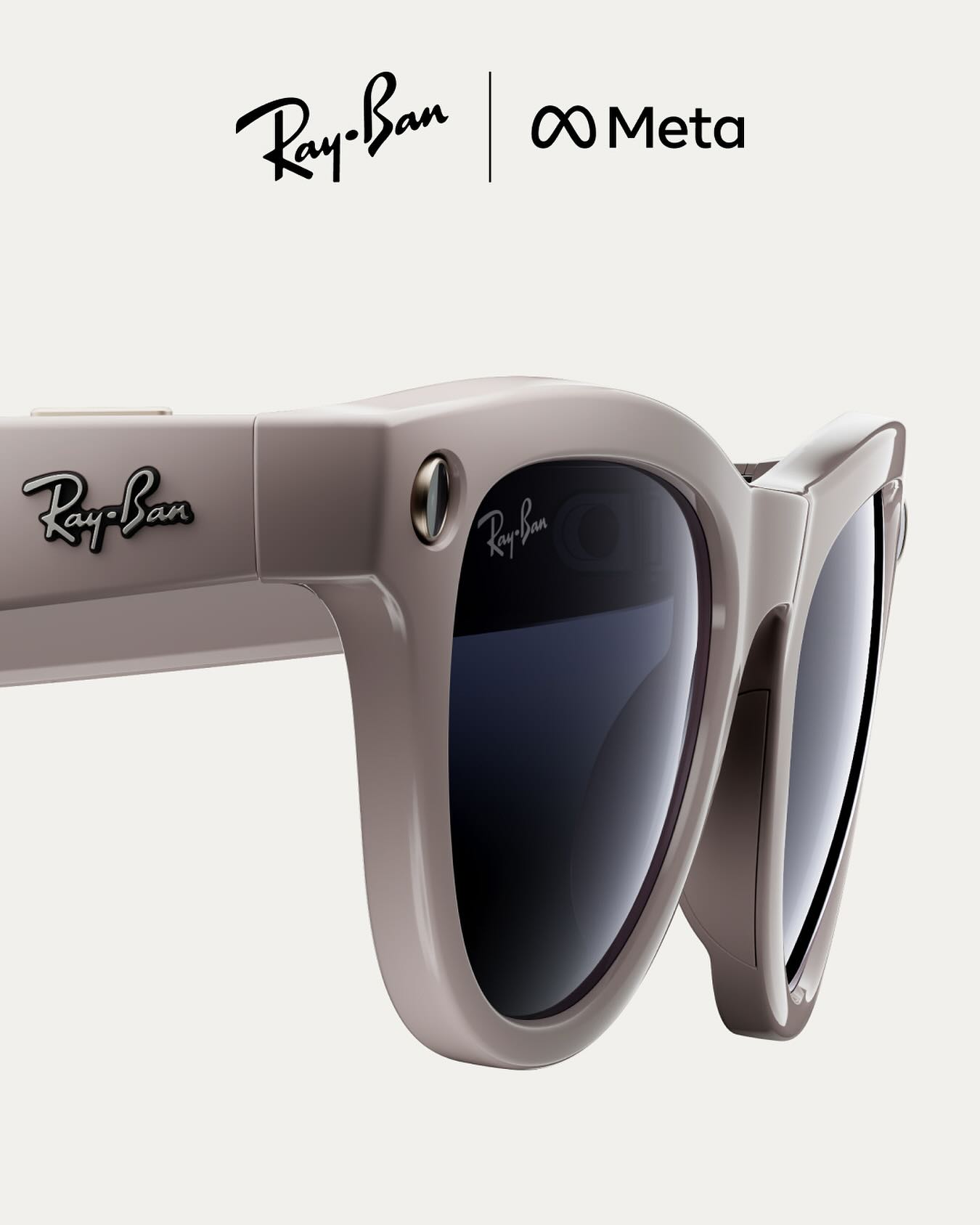 Binnenkort -exclusief!- bij ons in de winkel. Ray-Ban Meta..INTRODUCING AI GLASSESLISTEN, CAPTUR....