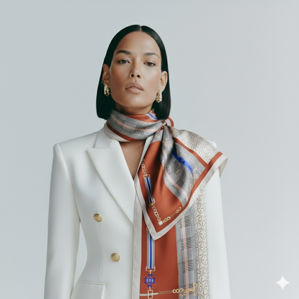 %100 Doğal Mulberry ipekten üretilen bu şal, Lumière Atelier’in zarif dokusunu ve ışıkla dans eden dokusunu yansıtır.
175×53 ölçülerindeki ipek kumaşı, omuzlarda doğal bir düşüşle akarken, parlak saten dokusu kusursuz bir ışıltı sunar.
Her bir parça elde kıvrılmış kenar detaylarıyla tamamlanır ve hem gündüz hem gece şıklığını zarifçe tamamlar. #ipekşal #ipekeşarp