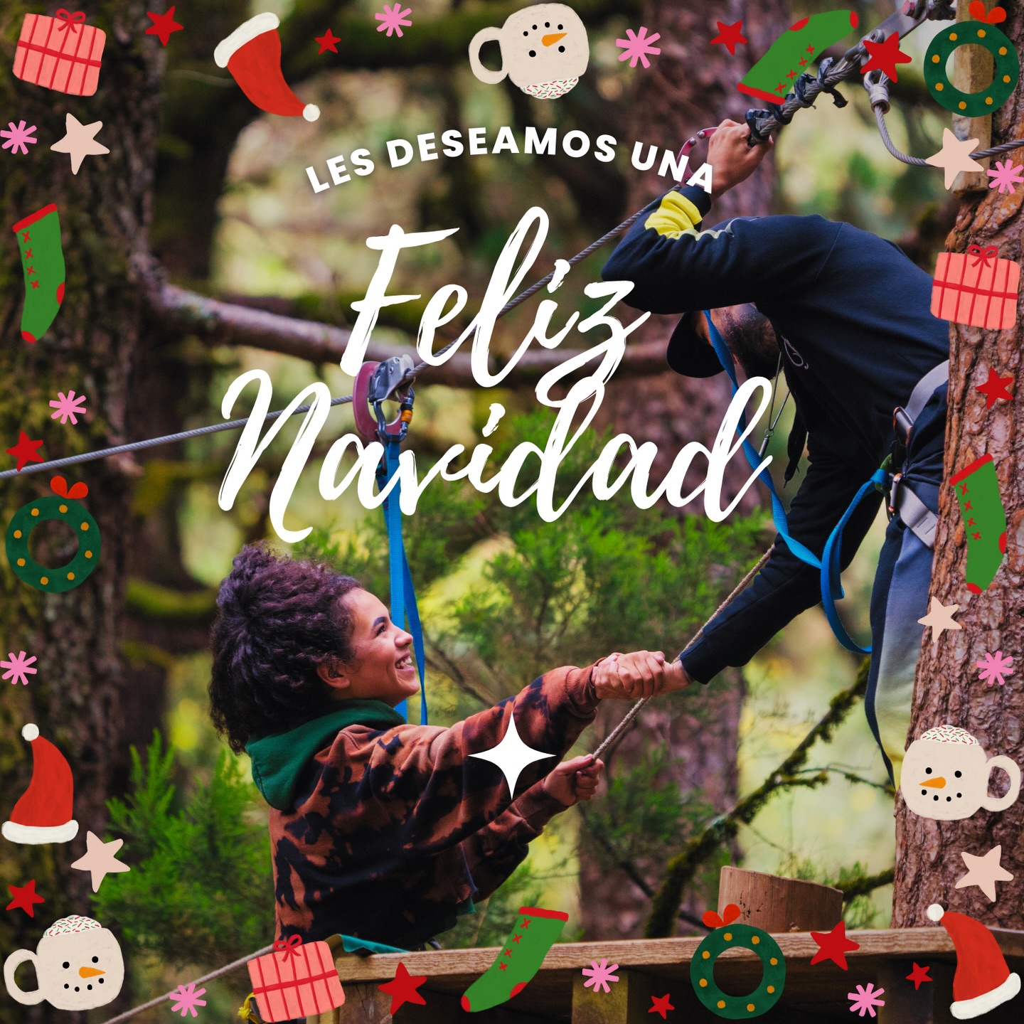 🎄✨ Desde el corazón del pinar canario, te deseamos una Feliz Navidad y unas fiestas llenas de naturaleza, aventura y momentos compartidos con quienes más quieres.
Gracias por acompañarnos un año más entre los árboles — tu apoyo mantiene vivo este bosque de emociones. 🌲💚
¡Nos vemos muy pronto en nuevas aventuras en Forestal Park Tenerife!
•
•
•
#NavidadEnElBosque #ForestalParkTenerife #AventuraEntreÁrboles #FelizNavidad #tenerife