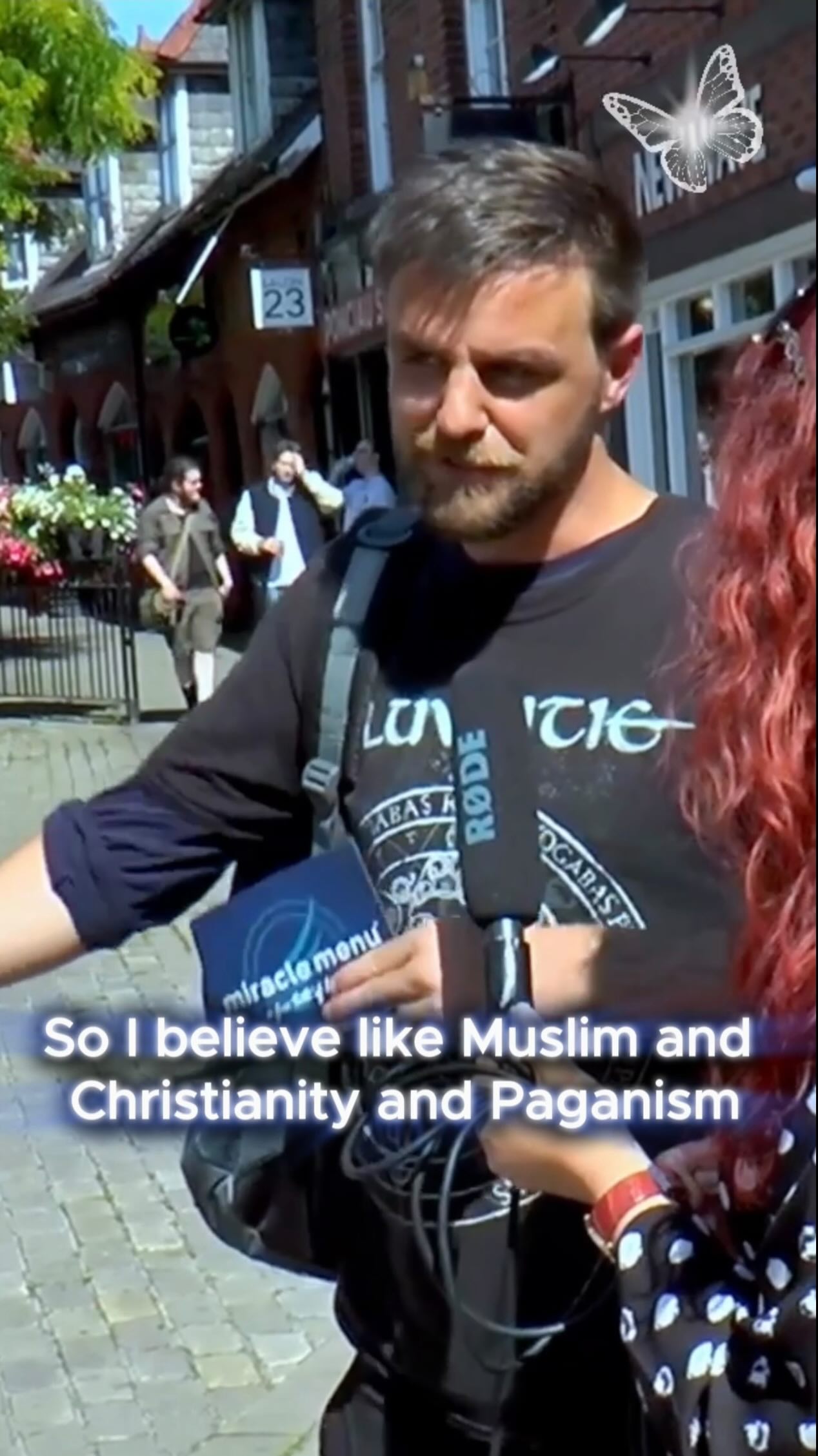 WHICH GOD IS THE REAL ONE? Another young guy hungry to know God - and encountering Him through the free Miracle Menu in Wrexham, Wales where we'll be hosting our next workshop end of March. You can watch the full video on my YouTube channel and find details of our workshop here SpiritLifestyle.com/events
#wrexham #searchingforgod #jesus #spiritualsearch