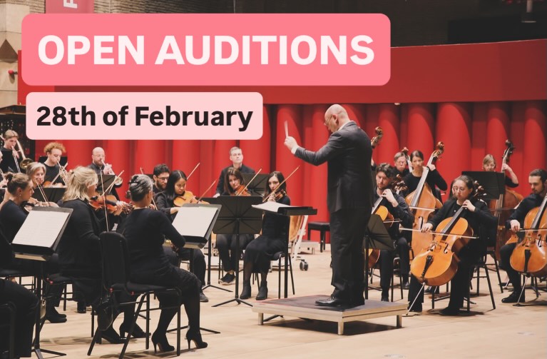 🎶 Sign up for our open auditions on Saturday, 28 F…