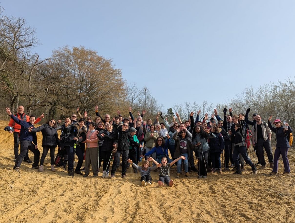 Un nouveau très beau moment partagé avec nos amis de @archeareimsofficiel ! Une marche qui a r....