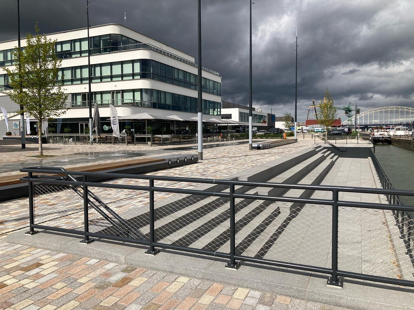 De Noordkade in Hendrik-Ido-Ambacht is een schitte…