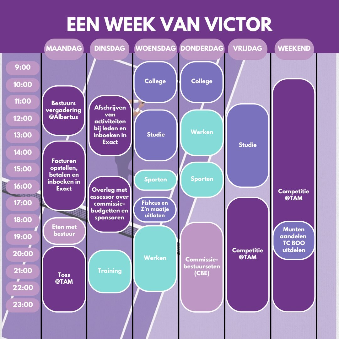 Word jij de nieuwe fiscus?
Deadline 20 mei 2026
De komende tijd zullen we per functie de hoofdtaken van het TAM bestuur uitlichten.
Wil je meer weten over het leven van een fiscus van TAM?
Schroom dan niet om contact op te nemen met Victor!
Dit kan via fiscus@tam.nl of door te appen naar 06-29880777.
Ben je al helemaal overtuigd? Mail dan jouw CV + motivatie naar: sollicitatie@tam.nl