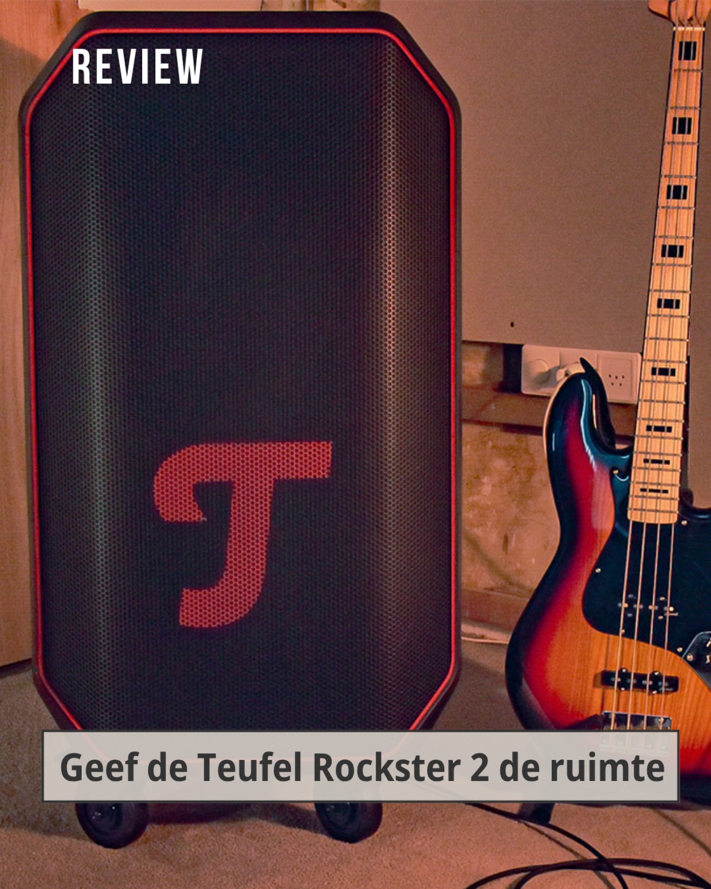 De Rockster 2 van @teufelaudio… De Rockster 2 van @teufelaudio…