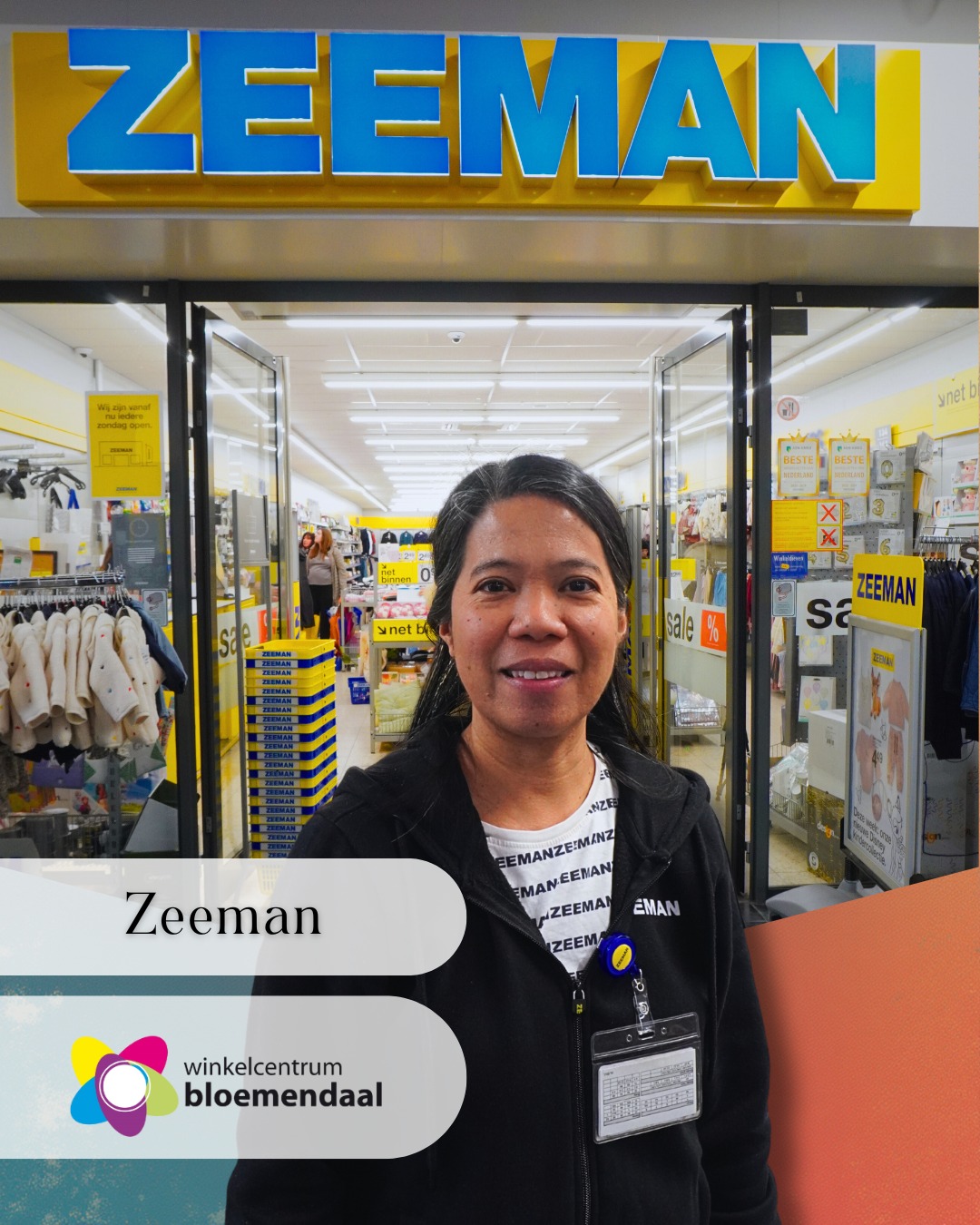Maak kennis met Maria van Zeeman 👋
Met haar betrokkenheid en vriendelijkheid zorgt zij ervoor dat je prettig kunt winkelen in Winkelcentrum Bloemendaal.
Loop gerust binnen — Maria helpt je graag verder 💛
#winkelcentrumbloemendaal #gouda #zeeman #ondernemersportret #lokalegezichten