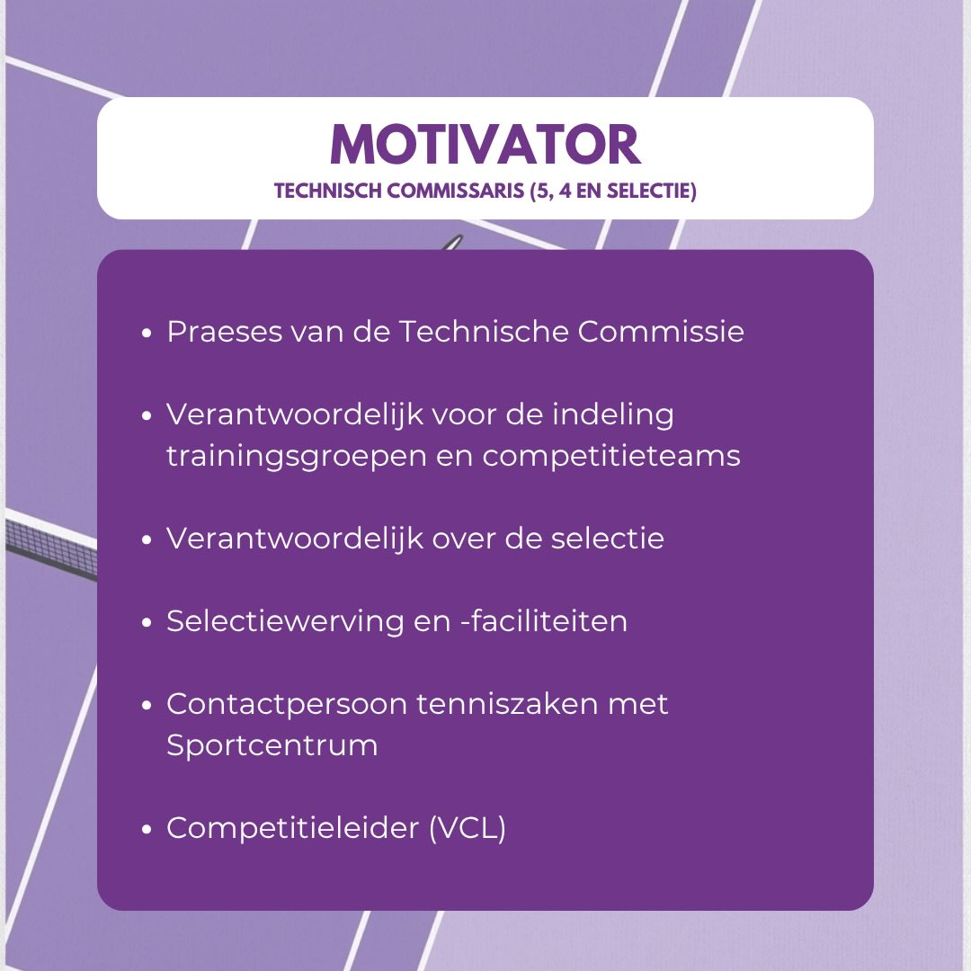 Word jij de nieuwe motivator?
Deadline 20 mei 2026
De komende tijd zullen we per functie de hoofdtaken van het TAM bestuur uitlichten.
Wil je meer weten over het leven van een motivator van TAM?
Schroom dan niet om contact op te nemen met Seb!
Dit kan via motivator@tam.nl of door te appen naar 06-82017648
Ben je al helemaal overtuigd? Mail dan jouw CV + motivatie naar: sollicitatie@tam.nl