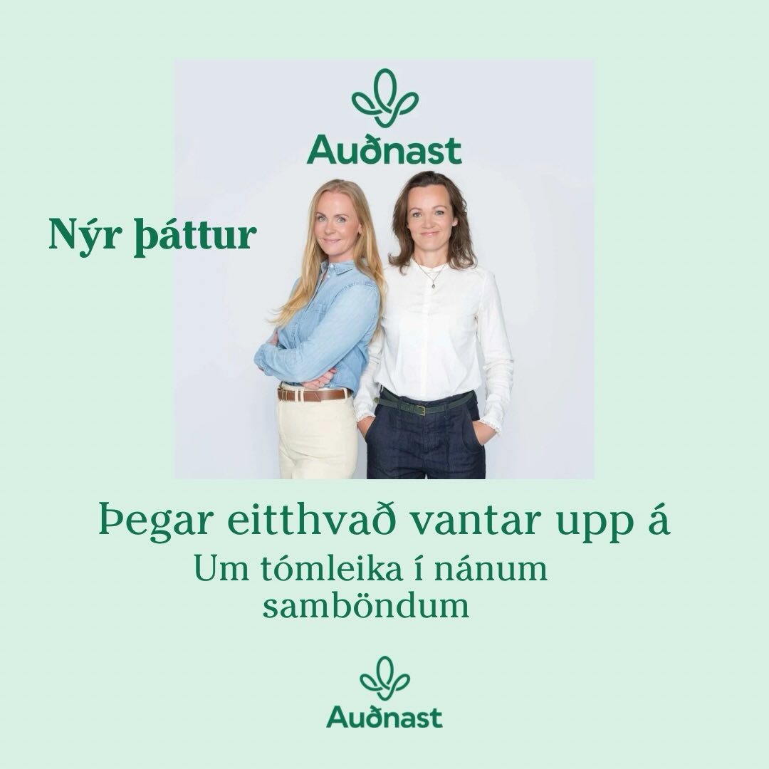✨Glænýr þàttur á persónulegu nótunum✨ Við förum inn á Auðnast klíník og ræðum mjög algengt viðfangsefni. Linkur i bio🎙️