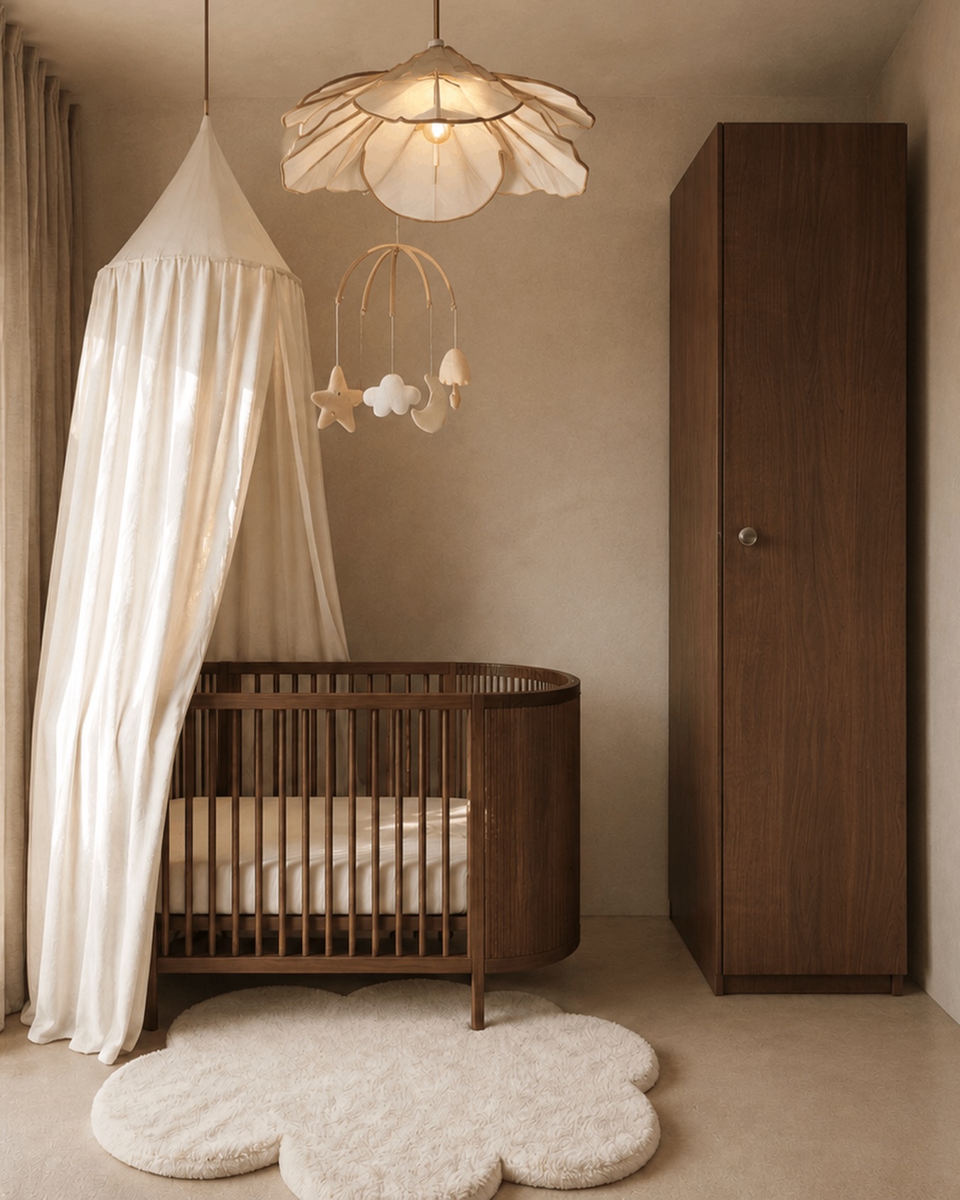 Babykamertje project Schagen 🤍 #interiordesign #interieurontwerp #babykamer #kidsroom #beigeaesthetic