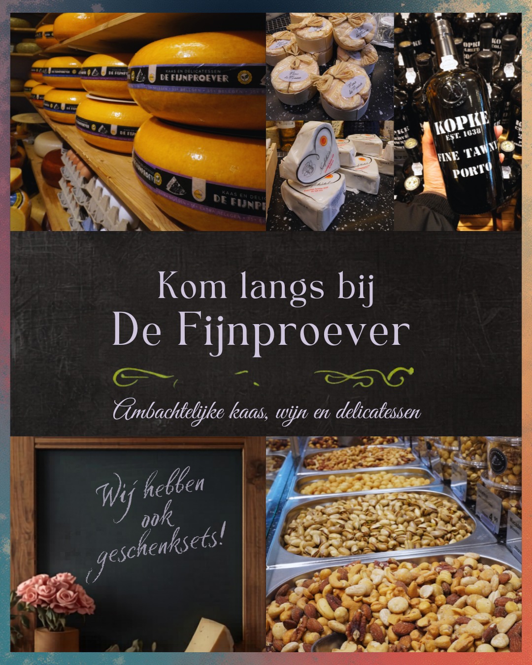 Borrelavond op de planning? 🍷🧀
Bij De Fijnproeverij scoor je alles voor een heerlijke plank vol lekkers.
Kom langs en stel jouw favorieten samen 💛
#winkelcentrumbloemendaal #gouda #defijnproeverij #borrelplank #shoplokaal