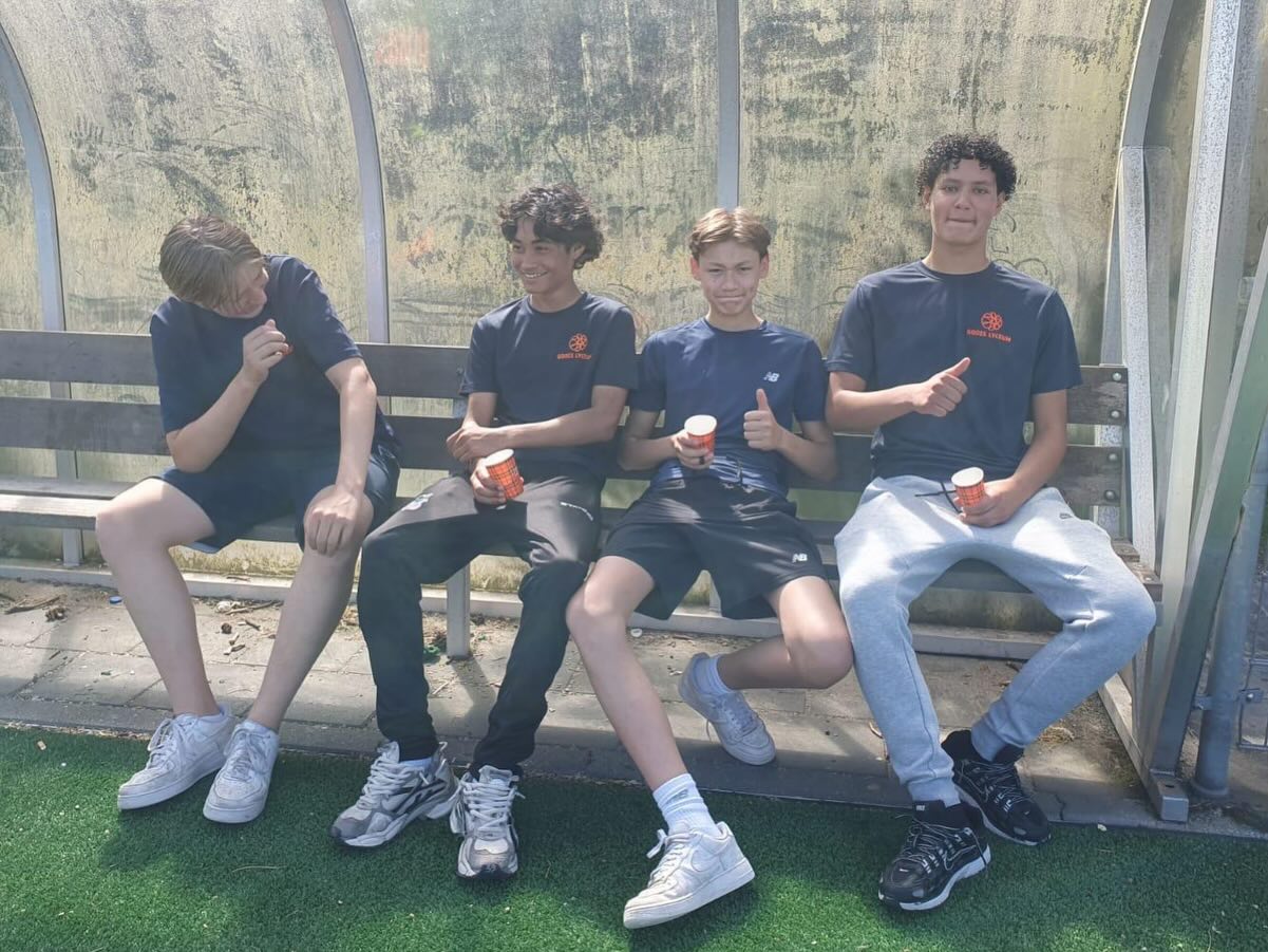 Ook leerjaar 3 heeft er weer een sportdag op zitten (in de hitte)! 💪🏼😅 #gooislyceum #sportdag #laatsteschoolweken