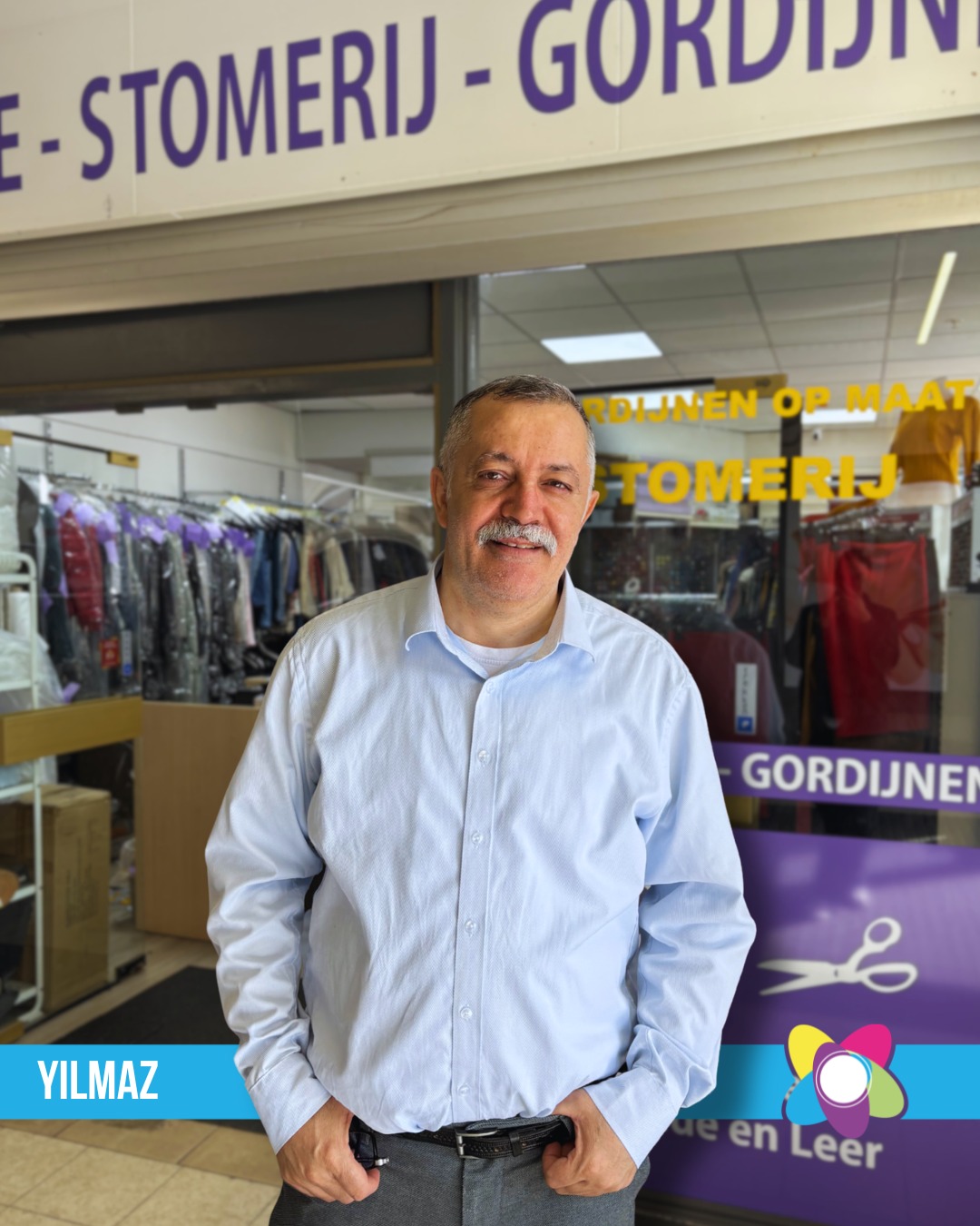 Even voorstellen 👋
Dit is Yilmaz van YK Tex Kledingreparatie & Stomerij in Winkelcentrum Bloemendaal.
Bij Yilmaz ben je in goede handen 💛
Met persoonlijke aandacht, vakmanschap en oog voor de klant helpt hij iedereen graag verder.
Loop gerust eens binnen voor een vriendelijk welkom en goede service.
#winkelcentrumbloemendaal #gouda #yktex #ondernemersportret #shoplokaal