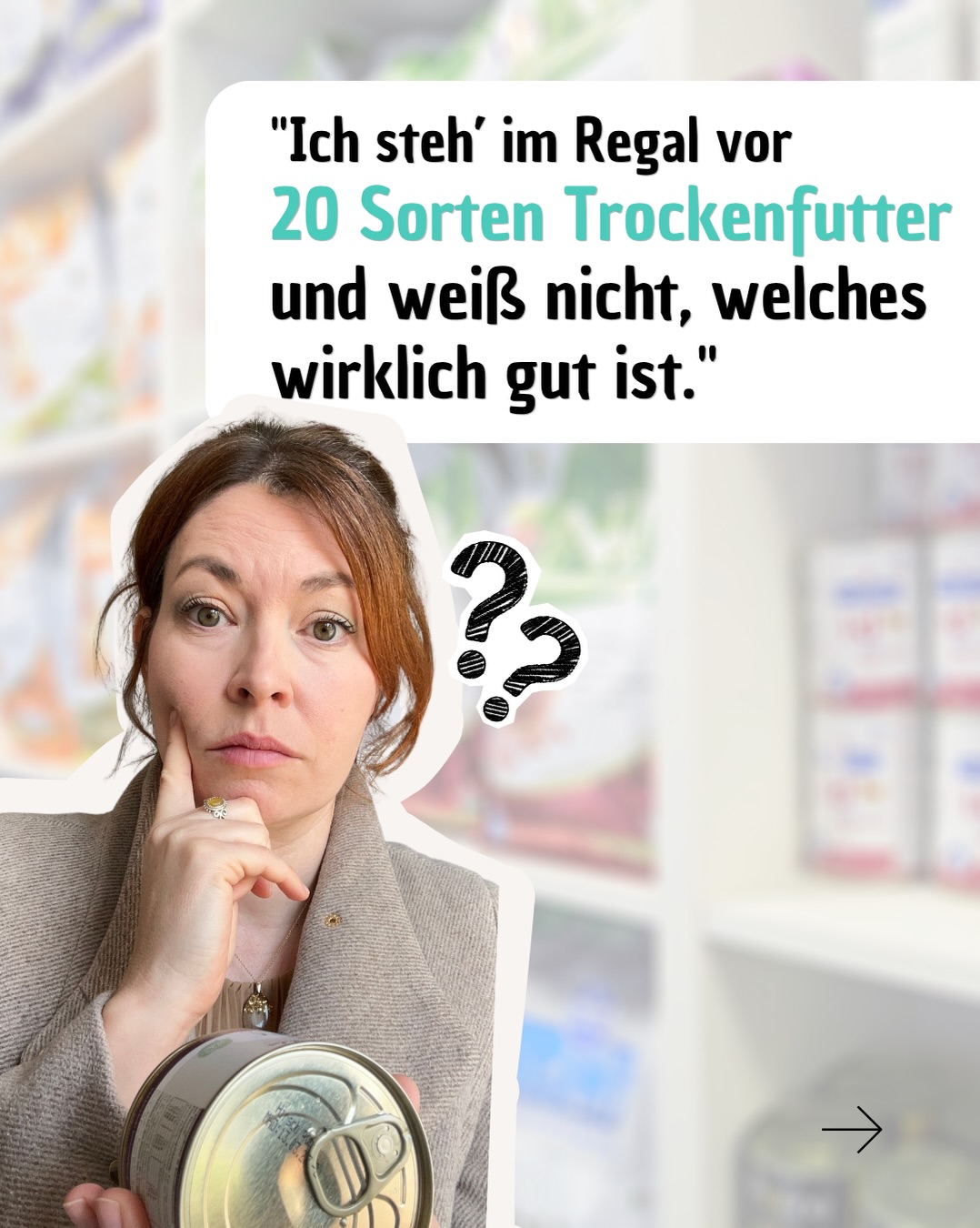 Ich steh im Regal vor zwanzig Sorten Trockenfutter und weiß nicht, welche wirklich gut ist 😱.
Kennst du das?
Es liegt nicht an dir! Deklarationen sind für Laien wirklich häufig schwer zu verstehen.
Was auf der Packung stehen MUSS, ist sogar gesetzlich genau geregelt (EG-VO 767/2009). Trotzdem können die wenigsten es wirklich lesen. I
➡️ Im Beitrag zeig ich dir an ein paar Beispielen, worauf es wirklich ankommt.
💪 Willst du die komplette Checkliste für deinen nächsten Einkauf? Kommentier einfach „DEKLARATION“
Dann schick ich sie dir kostenlos per Nachricht.

#Hundeernährung #Fertigfutter #Hundefutter #Tierärztin #Hundehaltung
