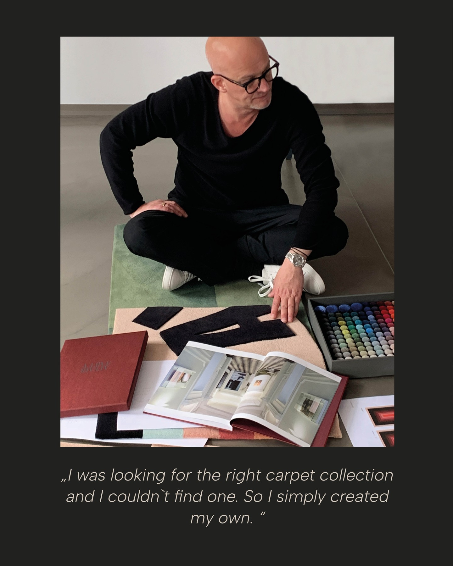 Daydreams – Carpet Collection
The carpet collection by Olaf Kitzig comprises a multifaceted selection of geometric and organic motifs and many colour variations. With their expressive charisma, sculptural dimensionality and professional production, each one is a masterpiece.
Discover the Daydreams Collection at the Design Hub Werther from September 20 to 24, 2026.
SEE YOU THERE.
#KitzigDesignStudio #theFlat #KitzigIdentities
